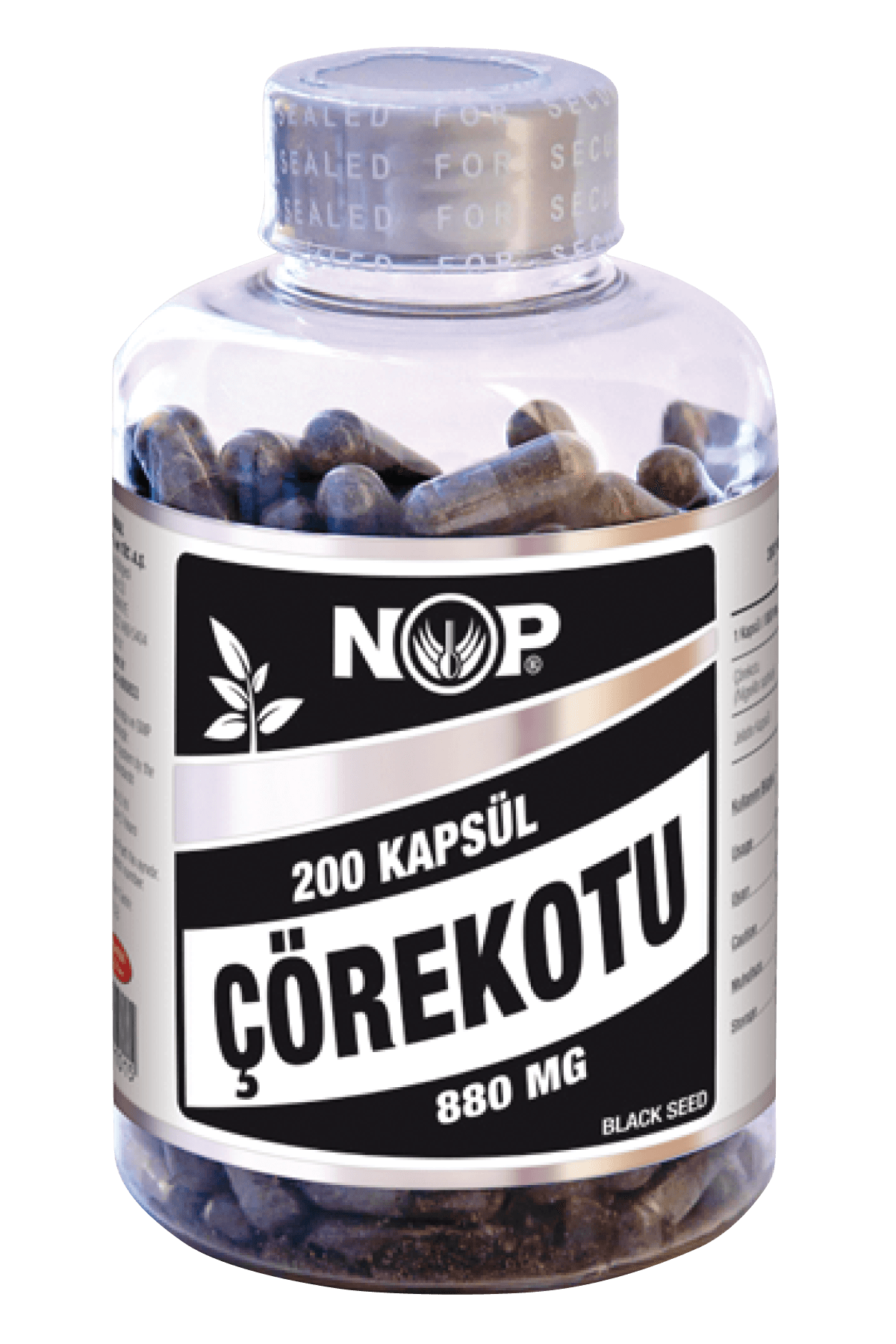 NOP Çörekotu 200 Kapsül 880 mg Çörek Otu