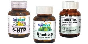SPN  5HTP X 350MG - RHODIOLA X 387MG -SPIRULINA X 380MG