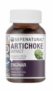 SEPE NATURAL Artichoke Enginar, Milk Thistle Devedikeni Full Potency, Chitosan Kitosan Kapsül Set