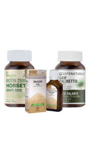 SPN BIOTIN X 880MG - SAW PALMETTO 400MG(Susam Yağı 25ml hediye)