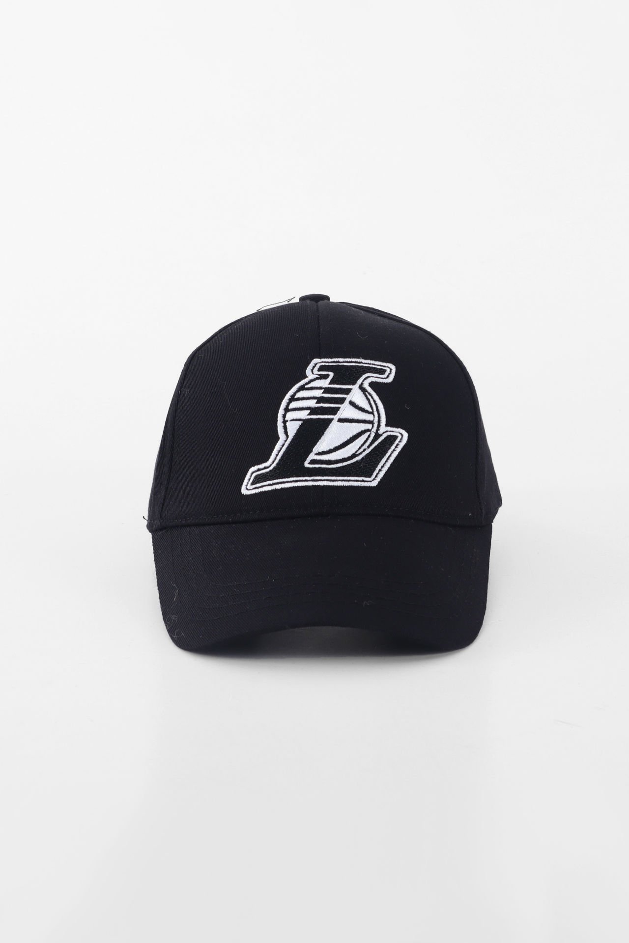 L Baseball Nakışlı Şapka - Siyah