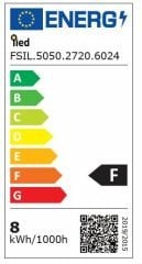 2700K ÜÇ ÇİP 60 LED 24V İÇ MEKAN ŞERİT LED 14.4W