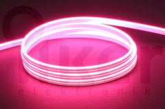 AÇIK PEMBE NEON LED 12V 6MM