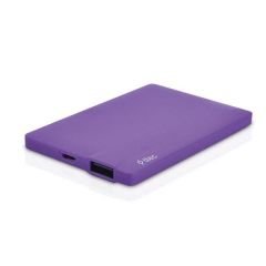 ttec PowerCard 2.500mAh Taşınabilir Şarj Aleti / Powerbank Mor - 2BB113MR