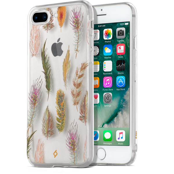 ttec ArtCase Koruma Kılıfı iPh. 8 Plus/iPh. 7 Plus Kuş Tüylü - 2PNS132KT