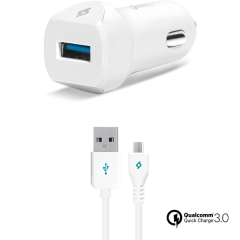 ttec SpeedCharger QC 3.0 Araç Şarj Aleti + Micro USB Kablo  - 2CKQC01M