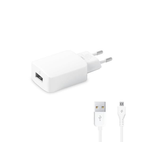 ttec SpeedCharger Seyahat Şarj Aleti Micro USB 2.1A Beyaz - 2SCS01