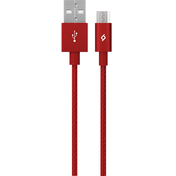 ttec AlumiCable Micro USB Şarj Kablosu Kırmızı - 2DK11K