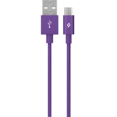 ttec AlumiCable Micro USB Şarj Kablosu Mor - 2DK11MR