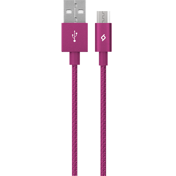 ttec AlumiCable Micro USB Şarj Kablosu Pembe - 2DK11P