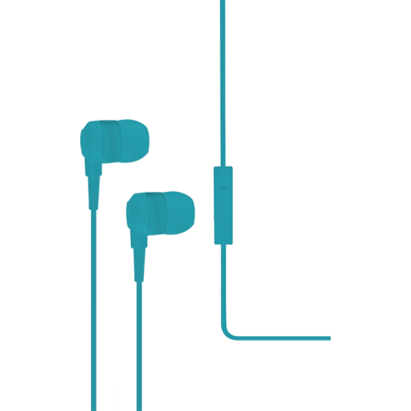 ttec J10 Mikrofonlu Kulakiçi Kulaklık 3.5mm Turkuaz - 2KMM10TZ