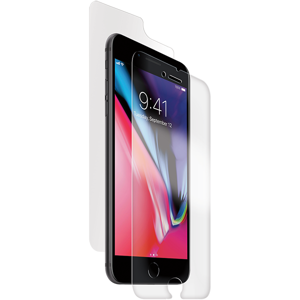 ttec AirGlass+ Cam Ekran Koruyucu iPh.8 Plus/7 Plus/6s Plus/6 Plus, Ön-Arka  - 2EKC206A