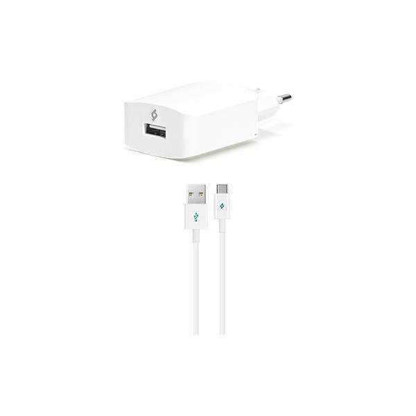 ttec SpeedCharger Seyahat Şarj Aleti 2.1A Type C Kablolu Beyaz - 2SCS01C