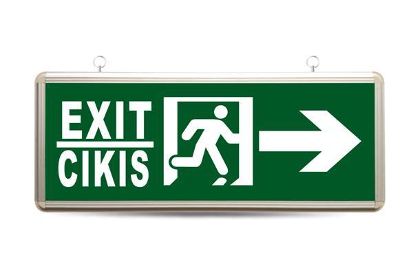 Led Exit Çıkış Tabelası (Sağ)