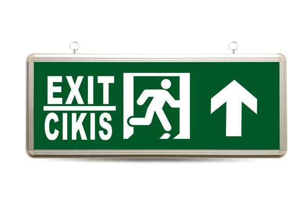 Led Exit Çıkış Tabelası (Yukarı)