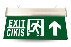 Led Exit Çıkış Tabelası (Akrilik,Yukarı)