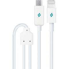 ttec Duo Şarj Kablosu Lightning,Micro USB  - 2DK14