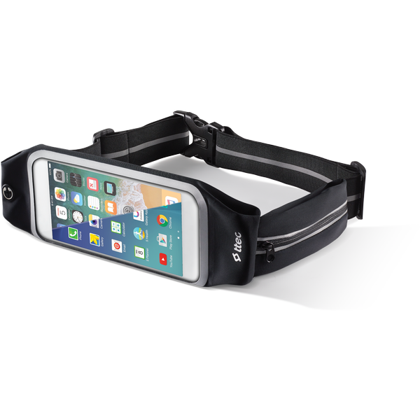 ttec EasyFit Belt Telefon Cepli Spor Bel Çantası Siyah - 2PNS123SO