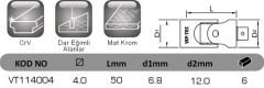1/4'' ÜNİVERSAL MAFSAL