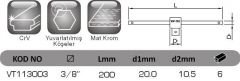 3/8'' 'T' KOL VT113003
