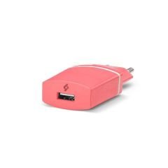 ttec Compact Seyahat Şarj Aleti Lightning Kablolu 1000mA Pembe  - 2SCC2001P
