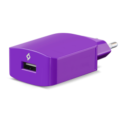 ttec SpeedCharger Seyahat Şarj Aleti Micro USB 2.1A Mor - 2SCS01MR