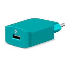ttec SpeedCharger Seyahat Şarj Aleti Micro USB 2.1A Turkuaz - 2SCS01TZ