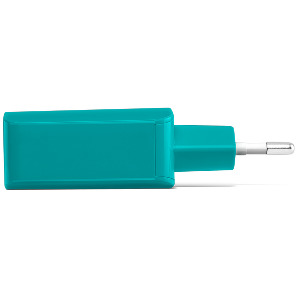 ttec SpeedCharger Seyahat Şarj Aleti Micro USB 2.1A Turkuaz - 2SCS01TZ