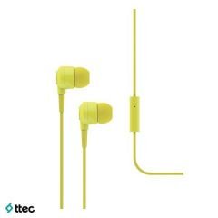 ttec Mikro Mikrofonlu Kulaklık Joy (MKRN) 3,5 mm Standart Jack(Sarı) - 2KMM1007