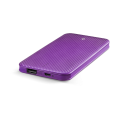 ttec PowerSlim S 5.000mAh Taşınabilir Şarj Aleti / Powerbank Mor - 2BB134MR