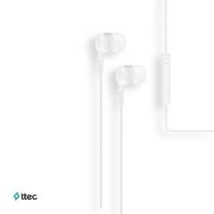 ttec Mikro Mikrofonlu Kulaklık Joy (MKRN) 3,5 mm Standart Jack(Beyaz) - 2KMM1001