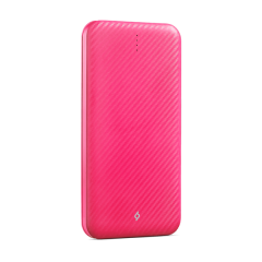 ttec PowerSlim S 5.000mAh Taşınabilir Şarj Aleti / Powerbank Pembe - 2BB134P