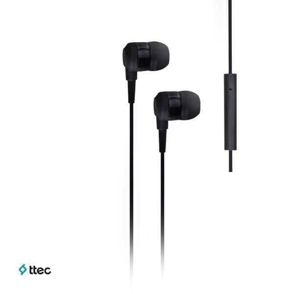 ttec Mikro Mikrofonlu Kulaklık Joy (MKRN) 3,5 mm Standart Jack(Siyah) - 2KMM1002