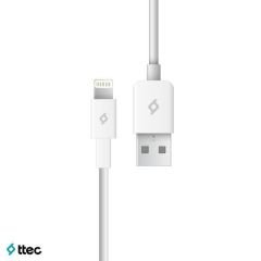ttec MFi iPh. Şarj Kablosu Beyaz - 2DKM01B