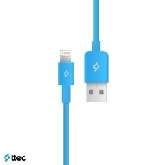 ttec MFi iPh. Şarj Kablosu Mavi - 2DKM01M