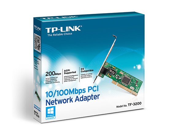 10/100Mbps PCI Ağ Adaptörü