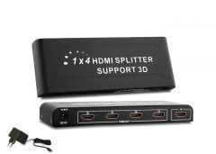 S-Link SL-LU614 4 Port HDMI Splitter