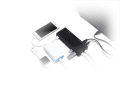 2 Şarj Portlu USB 3.0 7-Portlu Hub