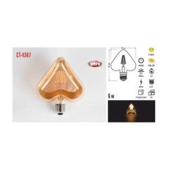 Rustik Led Ampul 6W E27