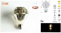 Rustik Led Ampul 6W E27