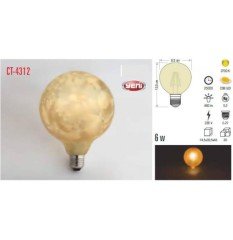 Rustik Led Ampul 6W E27
