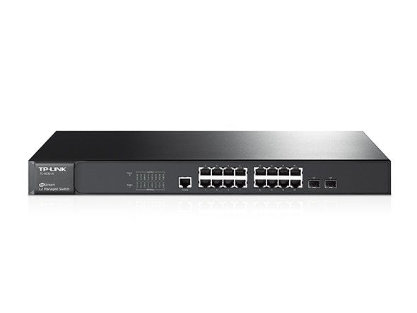 JetStream 16-Port Gigabit L2 Yönetilebilir Switch (2 Combo SFP Slotlu)