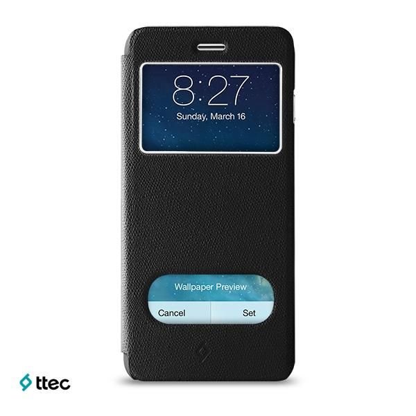 ttec Flipcase Smart Koruma Kılıfı iPh. 6s Plus/6 Plus Siyah - ATL2KLYK19S