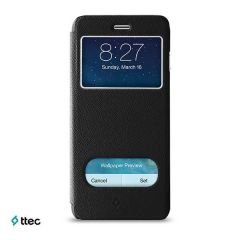 ttec Flipcase Smart Koruma Kılıfı iPh. 6s Plus/6 Plus Siyah - ATL2KLYK19S