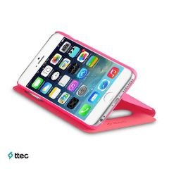 ttec Flipcase Smart Koruma Kılıfı iPh. 6s Plus/6 Plus Pembe - ATL2KLYK19P