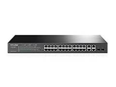 24-Port 10/100Mbps + 4-Port Gigabit Smart PoE+ Switch