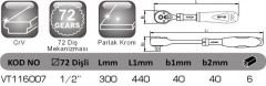 1/2'' PROFESYONEL CIRCIR KOLU - UZATMALI VT116007
