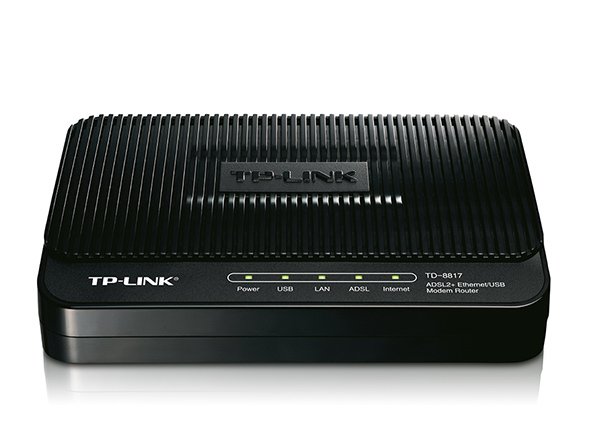 ADSL2+ Ethernet/USB Modem Router