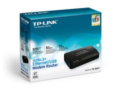 ADSL2+ Ethernet/USB Modem Router