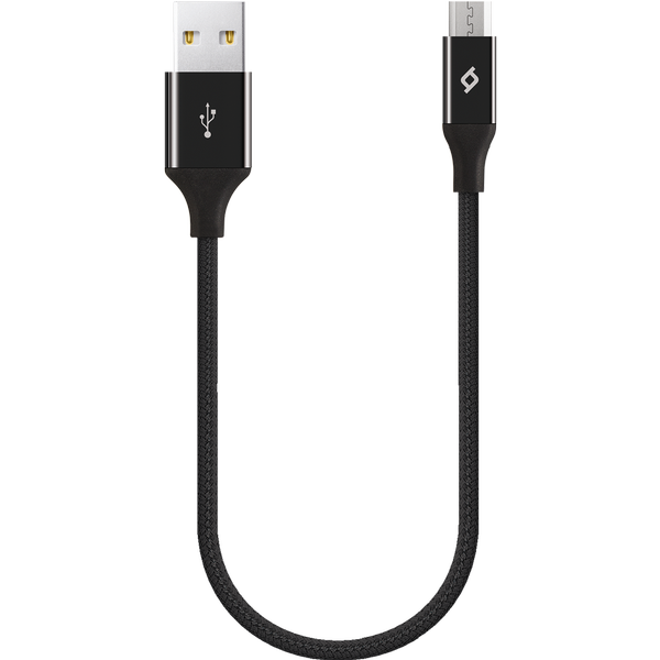 ttec AlumiCable Mini 30cm Micro USB Şarj Kablosu Siyah - 2DK25S
